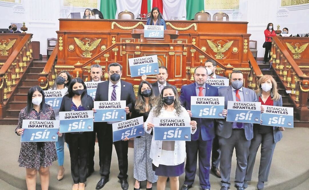 El PAN capitalino dijo que buscará los recursos necesarios para que no exista pretexto para administrar las estancias infantiles. Foto: tomada de Twitter