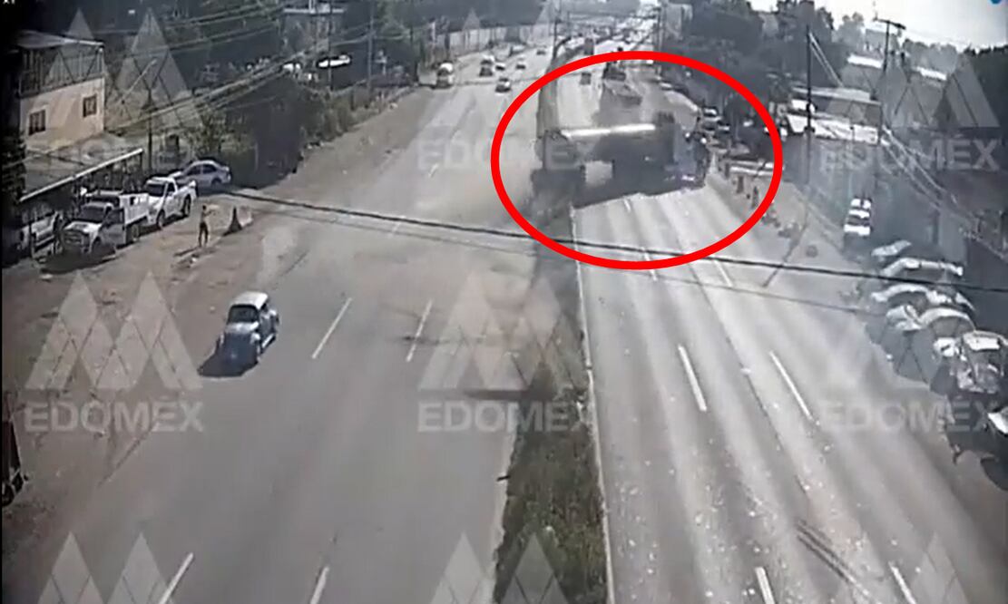 FOTO: tomada de video del C5 Edomex/EL UNIVERSAL/