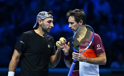 El mexicano Santiago González fue eliminado en las semifinales de las ATP Finals 2023 junto a Edouard Roger-Vasselin