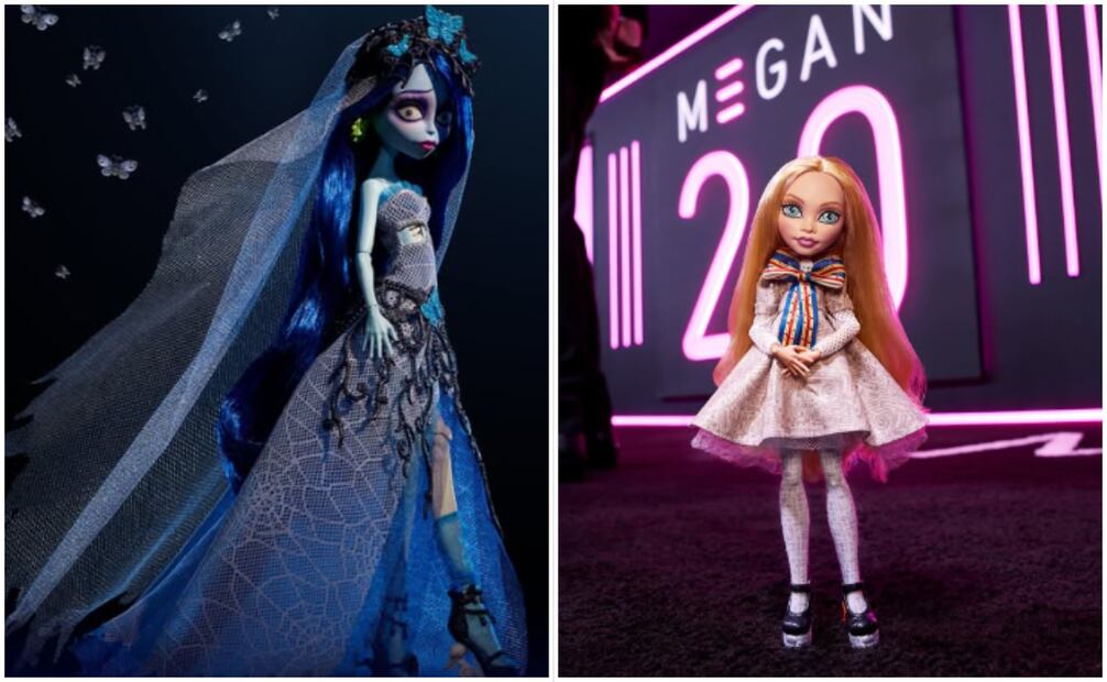 Otras ediciones especiales de Monster High: Megan y Emily de 'El Cadáver de la Novia'. Foto: Instagram