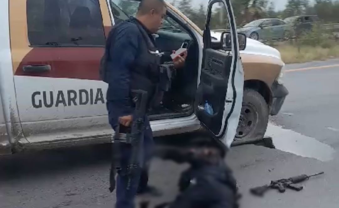 Un elemento de la Guardia Estatal muerto fue el resultado de diferentes enfrentamientos en Tamaulipas. Foto: especial