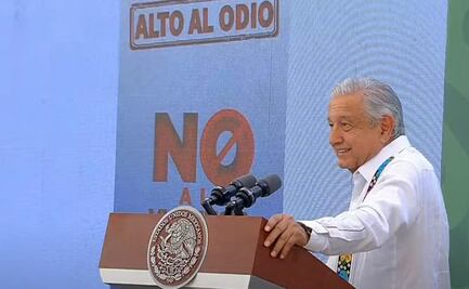 AMLO acusa de "hipócritas" a opositores que promueven la campaña "Alto al Odio"