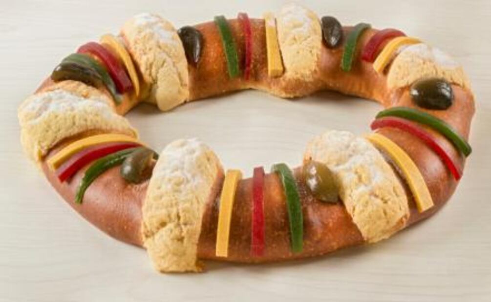  Rosca de Reyes. Foto: Archivo EL UNIVERSAL
