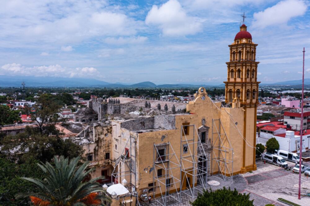 Templo y Ex Convento de Santo Domingo de Guzmán en Izúcar de la Matamoros, Puebla. Foto: Christian Palma Montaño