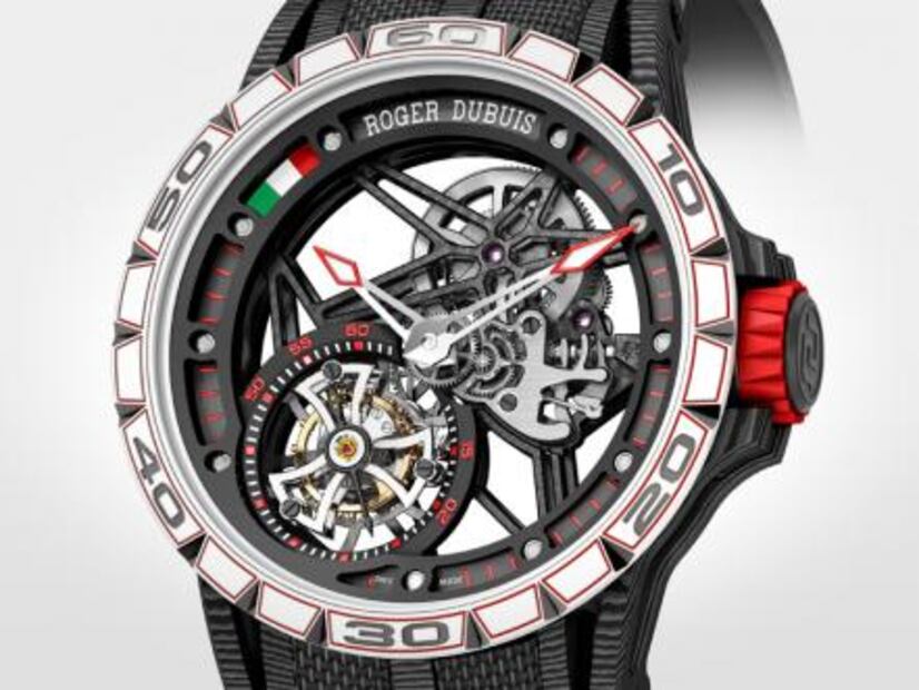 Relojes sobre ruedas en el Salón del Automóvil de Ginebra