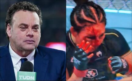 David Faitelson revienta a UFC por hemorragia de Irene Aldana: “Brutalidad y estupidez humana”
