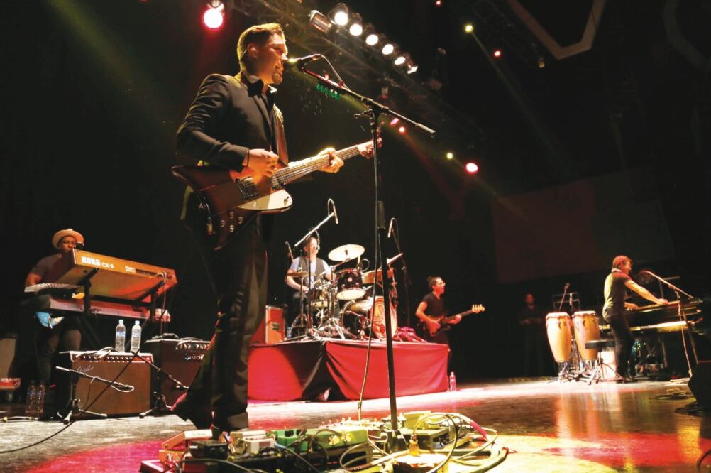 La banda repasó 28 canciones de su trayectoria (AGUSTIN SALINAS. EL UNIVERSAL)