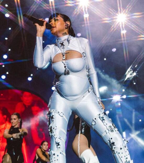 Cazzu en el Empire Music Festival. Foto: Empire Music Festival.
