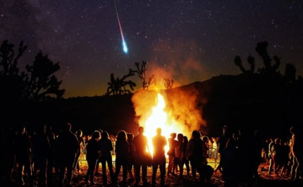En Teotihuacán, una noche para observar la lluvia de estrellas