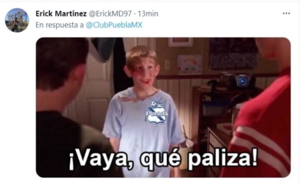 Los memes humillan al Puebla tras ser goleados 11-2 por el América