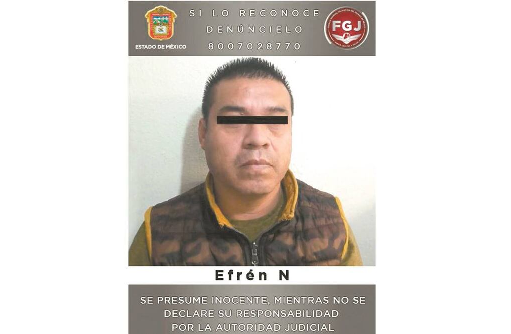 Efrén “N” fue trasladado al penal de Santiaguito. Foto: ESPECIAL