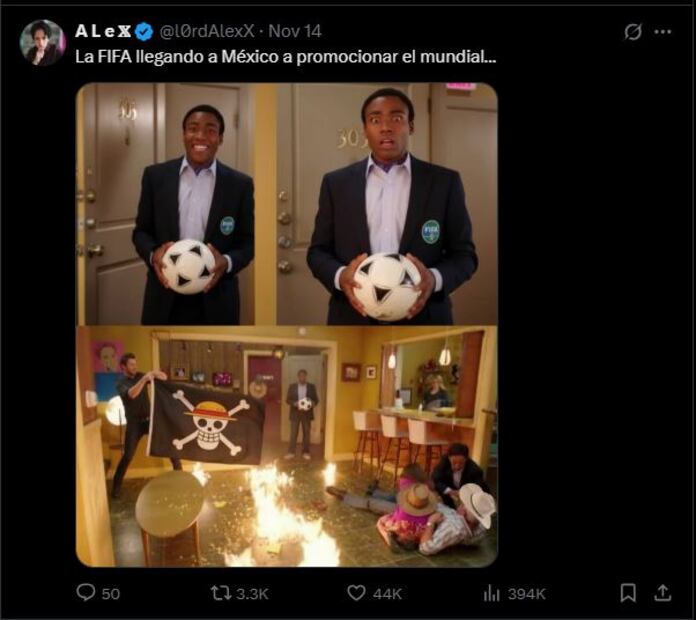 Captura de pantalla en X