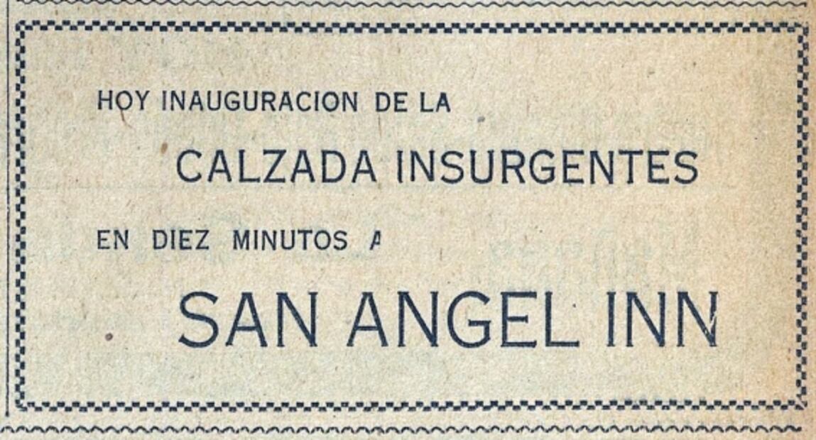 Insurgentes, la avenida que creció con la CDMX