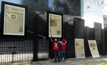 Alistan exposición de portadas de EL UNIVERSAL en el Senado