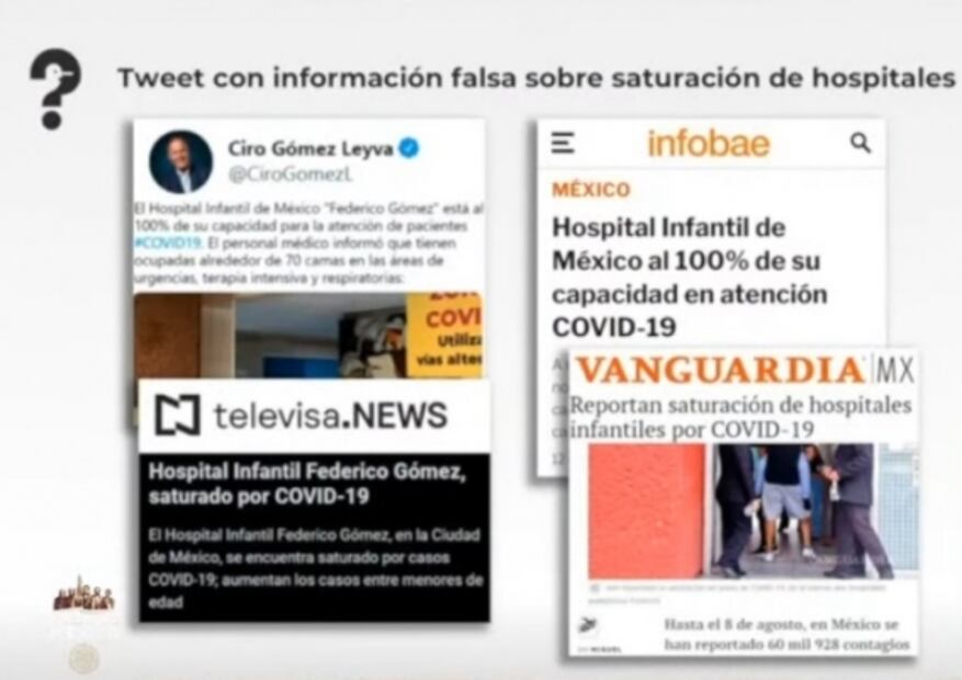Gómez Leyva responde a García Vilchis por mentirle “con muy mala leche” a AMLO