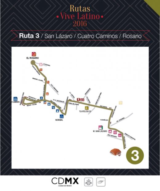 Anuncian transporte nocturno por Vive Latino