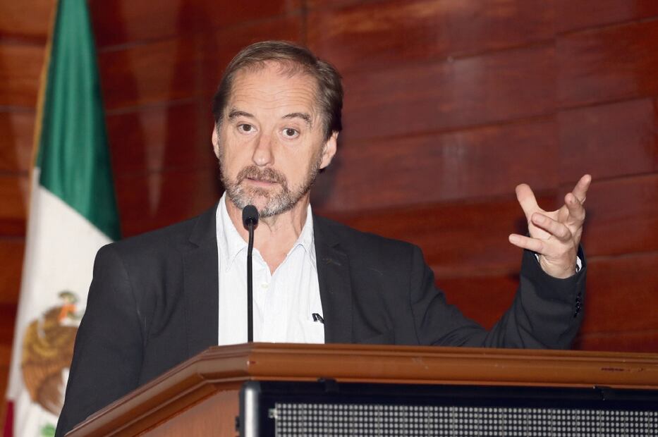 Carlos Martín Beristain, exintegrante del Grupo Interdisciplinario de Expertos Independientes en el caso Ayotzinapa. Foto: BERENICE FREGOSO / EL UNIVERSAL