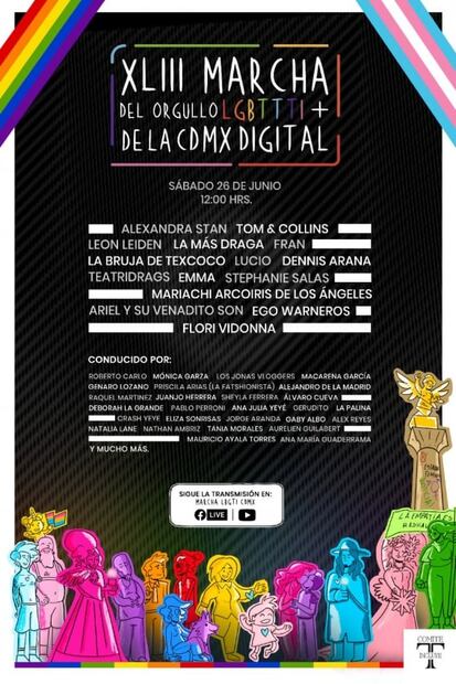 ¿Habrá Marcha del Orgullo Gay presencial en CDMX?