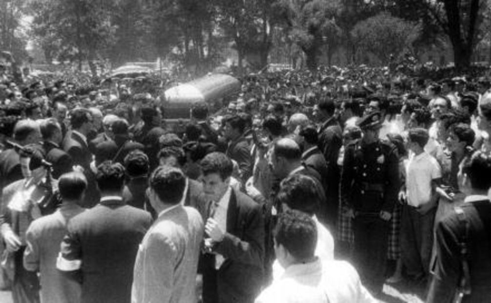 Funeral de Pedro Infante. Foto: archivo