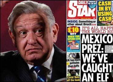 "Atrapamos un duende"; prensa internacional ve foto de "aluxe" de AMLO con incredulidad