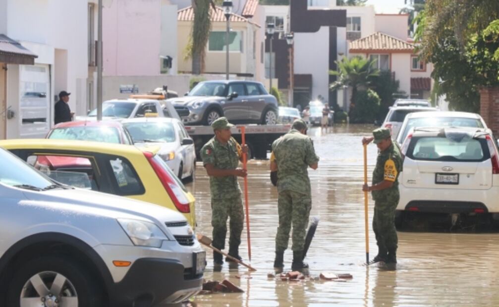 Lluvias e inundaciones afectan 200 viviendas de Cuatlancingo, Puebla 
