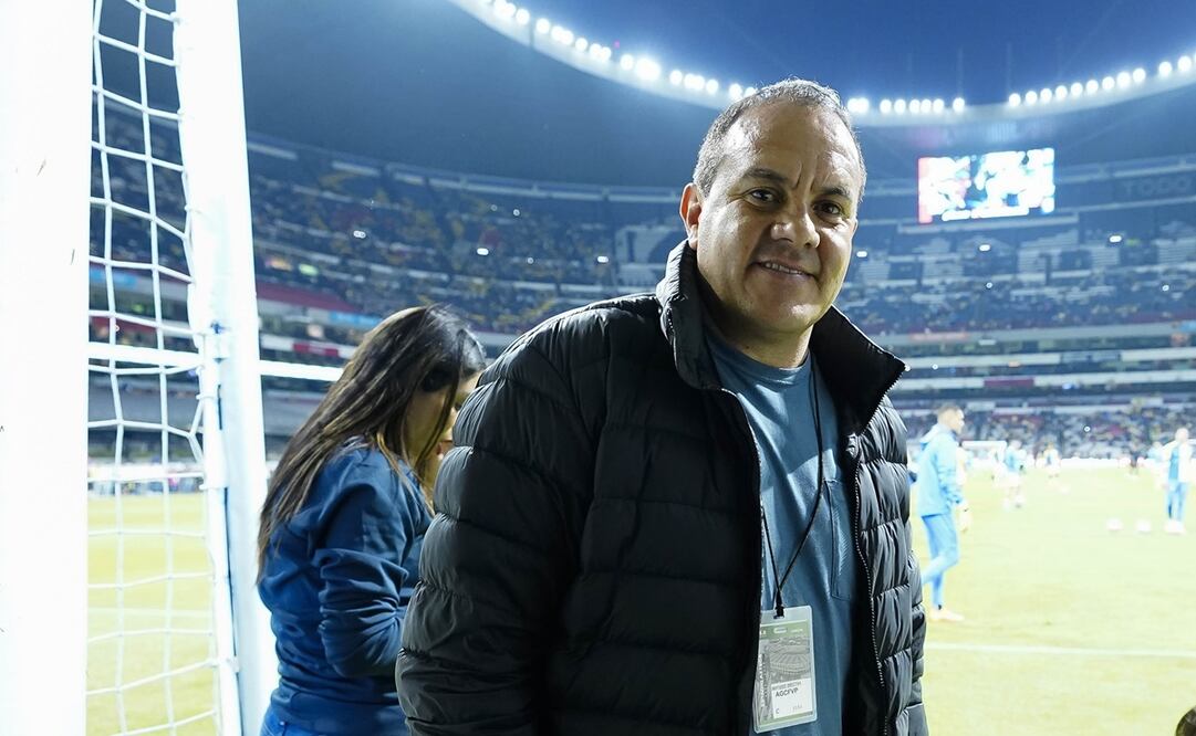 Cuauhtémoc Blanco en el estadio Azteca / FOTO: IMAGO7