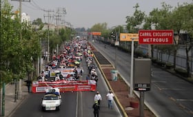 Maestros de la CNTE cumplen octavo día de protestas en la CDMX; llegan a inmediaciones del AICM
