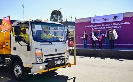 Edomex da banderazo a “bachetón"; se invertirán 67 mdp en rehabilitación de vialidades 