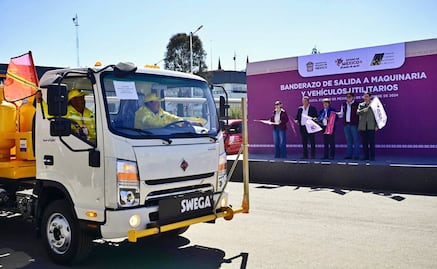 Edomex da banderazo a “bachetón"; se invertirán 67 mdp en rehabilitación de vialidades 