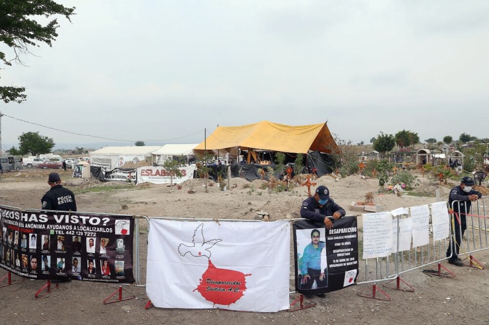 Durante 12 días, personal de la CNDH estuvo atenta al desarrollo de la diligencia ministerial, a cargo de la Fiscalía de Morelos (ARCHIVO. EL UNIVERSAL)