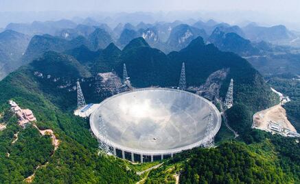 China: Inicia actividades el radiotelescopio más grande del mundo