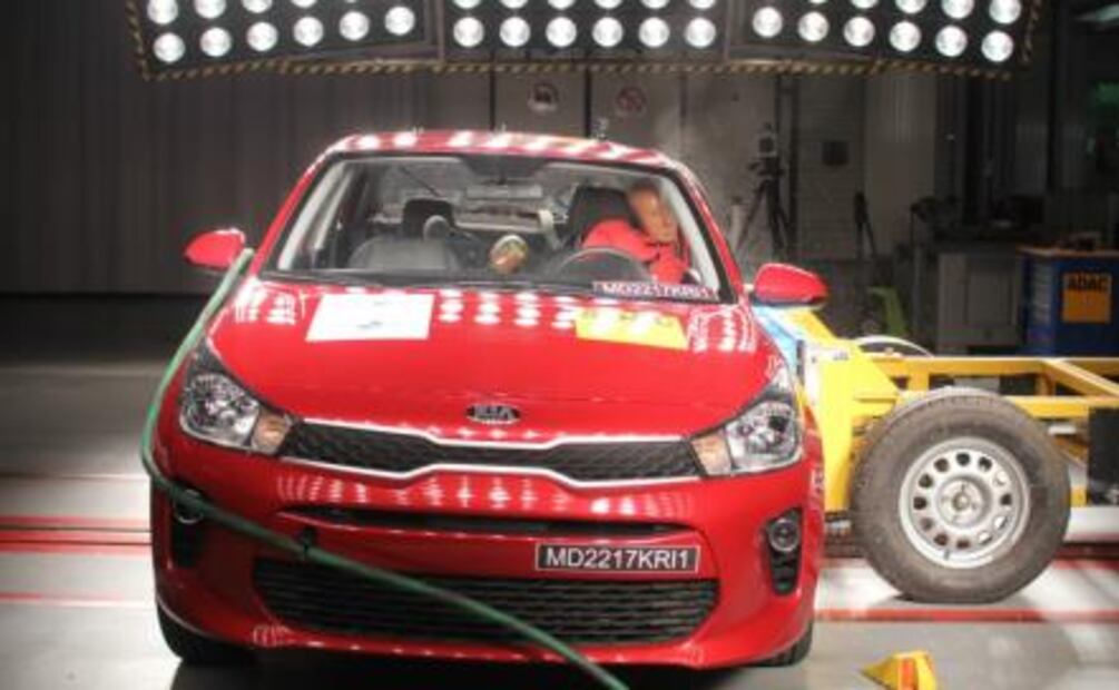 ¿Qué tan seguro es en choques el KIA RIO 2018 mexicano? 