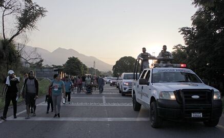 Reportan a migrante en estado crítico, tras disparos de Guardia Nacional en Chiapas