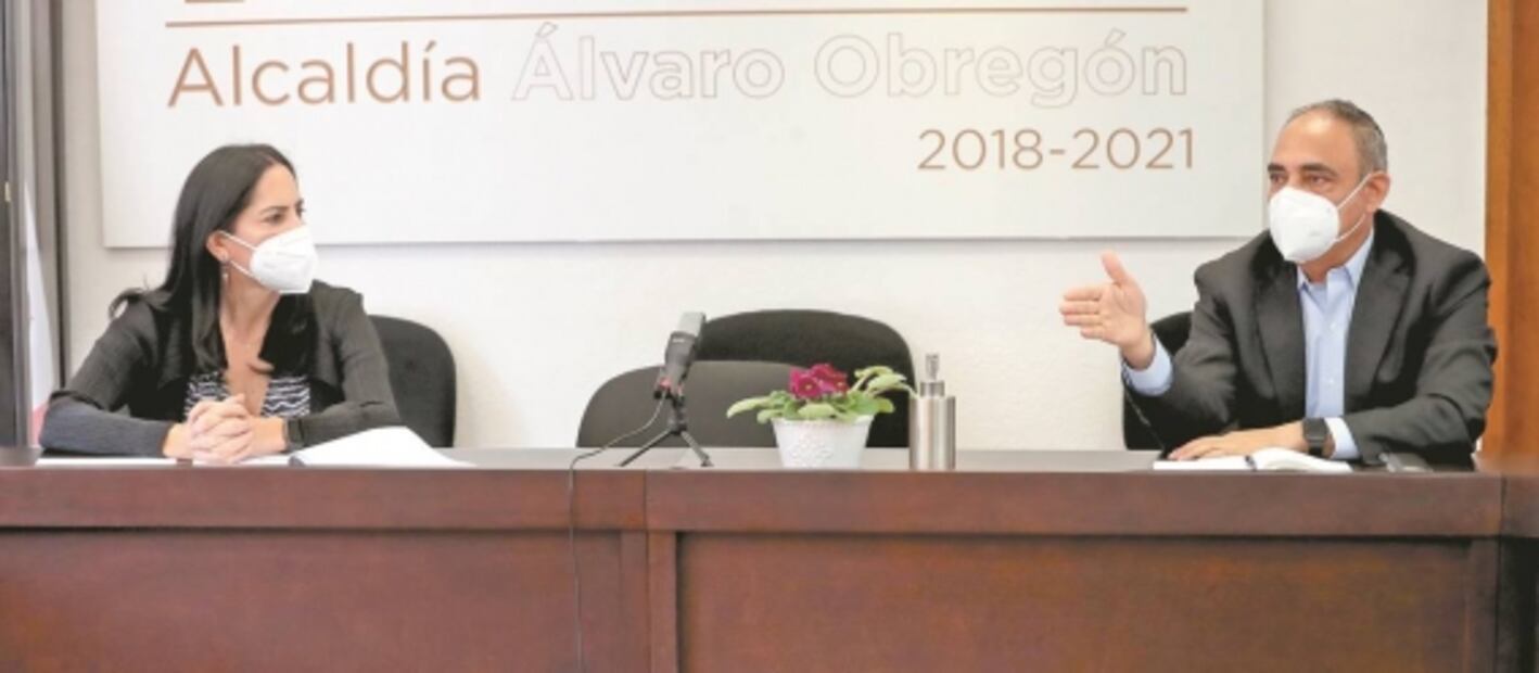 Chocan Lía Limón y Alberto Esteva por transición en Álvaro Obregón