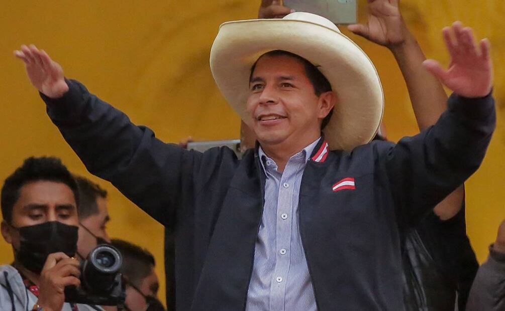 Pedro Castillo , expresidente de Perú. Foto: AFP