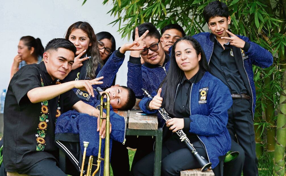El proyecto musical nació en 2018, cuando la lucha entre el crimen organizado elevó los índices delictivos en Michoacán. Foto: Berenice Fregoso / EL UNIVERSAL
