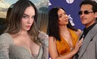 "El problema es él": Tunden a Nodal tras repetirle a Ángela Aguilar frases que usó con Belinda. Foto: Tomada Instagram @belindapop / AFP