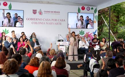 Clara Brugada anuncia más iluminación en colonia Narvarte; alumbrarán más de 2 kilómetros con lámparas led