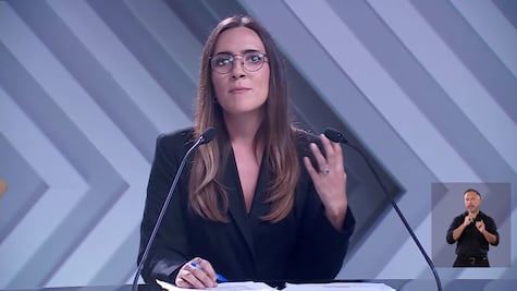 Luisa Cantú responde a críticas por llevar a sus hijos al trabajo; trabajadoras de Canal Once le expresan su apoyo