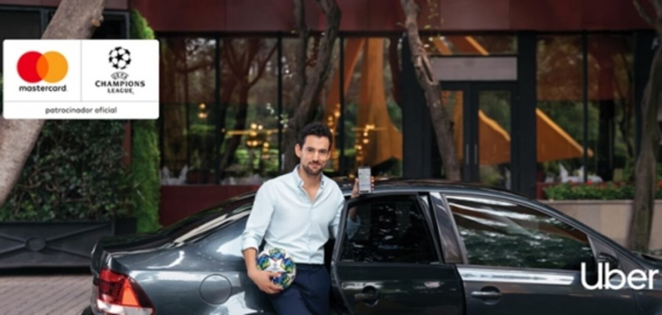 Mastercard te lleva a la UEFA Champions League con Uber y Uber Eats, solo Pide & Anota