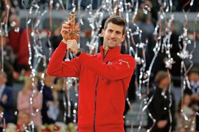 Djokovic iguala a Sampras y Borg