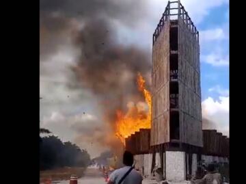 Controlan incendio en Parque del Jaguar en Tulum, Quintana Roo; investigan causas del fuego