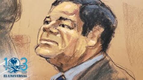 Arrestan a "familiar" de "El Chapo" en juicio del capo