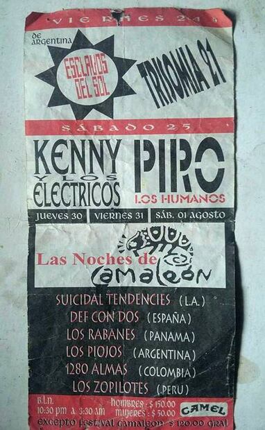 Uno de los conceptos con mayor éxito para este antro fue el de las Noches de Camaleón, un evento multinacional en que llegaba a haber bandas de toda Hispanoamérica. ESPECIAL.