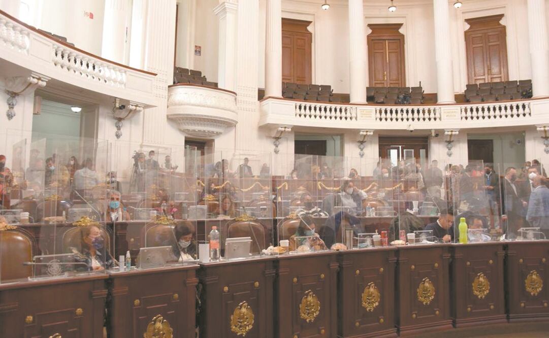 En sesión extraordinaria , legisladores dedicaron casi una hora a hablar sobre las agresiones a los alcaldes. Foto: Tomada de twitter