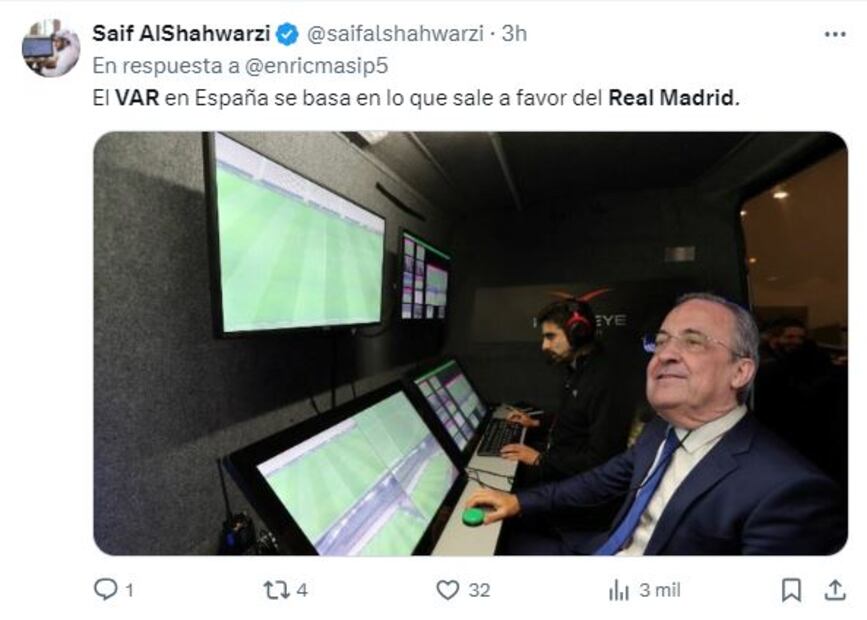 La respuesta en redes sociales, tras la victoria del Real Madrid ante Barcelona - Foto: Especial