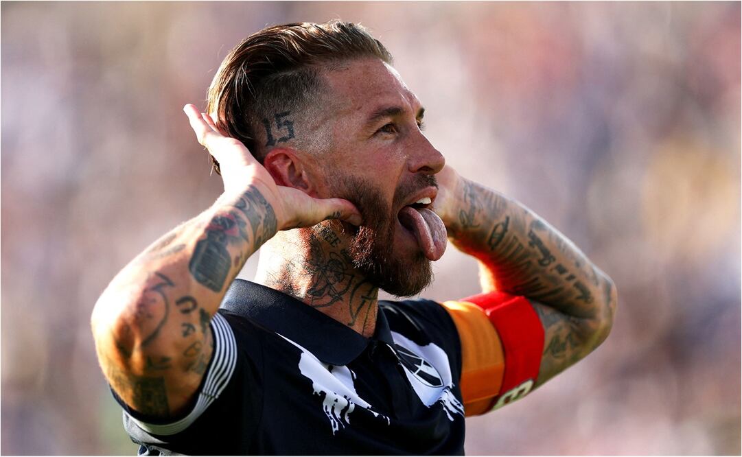 Sergio Ramos celebra su gol ante el Inter de Milan. FOTO: AFP