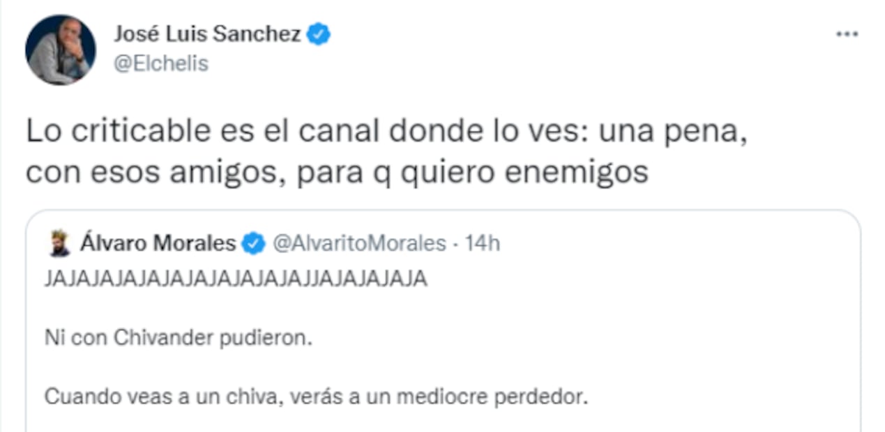 Chelís tunde a Álvaro Morales por ver el Puebla vs Chivas en TV Azteca y no en ESPN