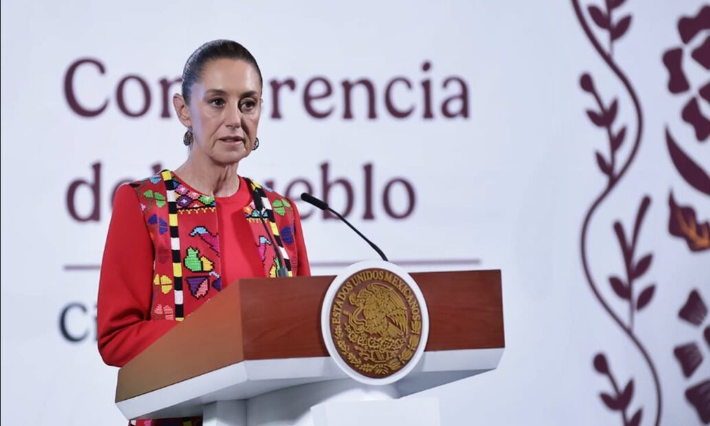 La presidenta de México, Claudia Sheinbaum Pardo, descartó que el Tratado de Aguas de 1944 deba renegociarse, "es un trato justo", y aclaró que se envió una propuesta de cuánta agua puede entregar México de manera inmediata hacia el segundo semestre de este año; aclaró que no sea entregado por la sequía. Foto: Fernanda Rojas/EL UNIVERSAL