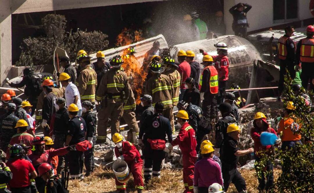 El pasado 29 de enero, la explosión de una pipa de la empresa Gas Express Nieto dejó 5 muertos, más de 70 heridos y destruyó el 70 por ciento del Hospital Materno Infantil. Archivo / EL UNIVERSAL